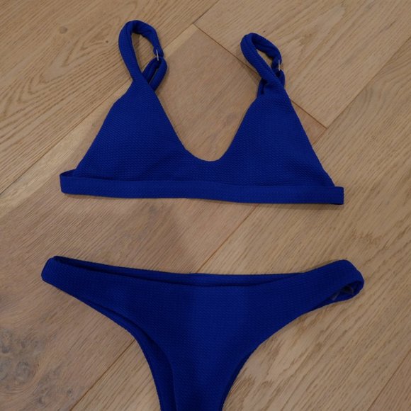 ZAFUL Bikini Set in Sapphire Blu - Picture 4 of 6